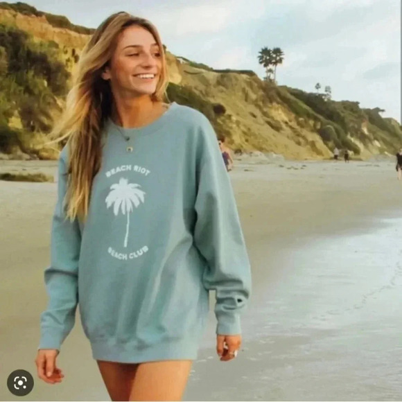 Beach Riot Tops - The Beach Club  Pullover |Sweatshirt